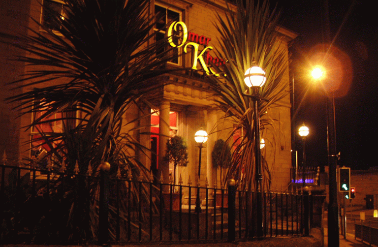 EATING OUT – at the recently refurbished Omar Khan’s