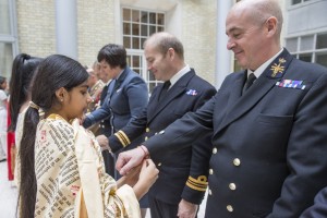 A Hindi Festival, Raksha Bhandhan was held at the Ministry of Defence Main Building in London on 27th August 2015. There were musical and dancing performances by local Hindu artists and talks by Lieutenant General Gregory, Chief of Defence Personnel and the Chairman of the Armed Forces Hindu Network, Lieutenant Commander Manish Tayal.