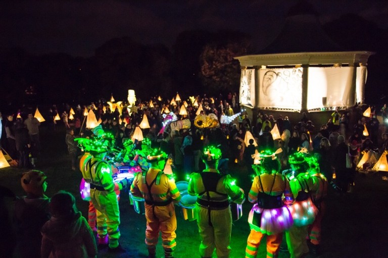 Lantern Parade Lights Up Lister Park with help from Children’s Centre