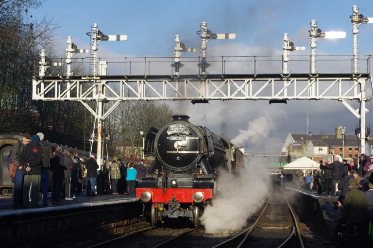 REGIONAL NEWS: Flying Scotsman is back on the rails at North Yorkshire Moors Railway