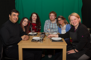 Guests at pilot Desi Kitchen episode