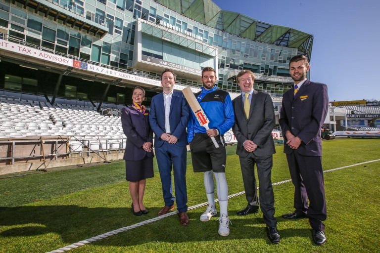 REGIONAL NEWS: Leeds Bradford Airport continues partnership with Yorkshire County Cricket Club
