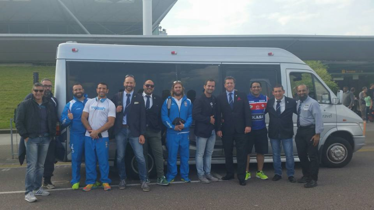 REGIONAL NEWS: Italian Rugby Team enjoy fine dining at Jinnah Bradford