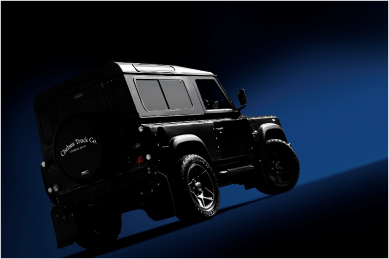 Limited Edition Kahn Land Rover Defender on display at The London Motor Show