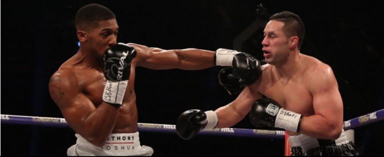 Joshua – a step closer to becoming the undisputed boxing champion of the world.