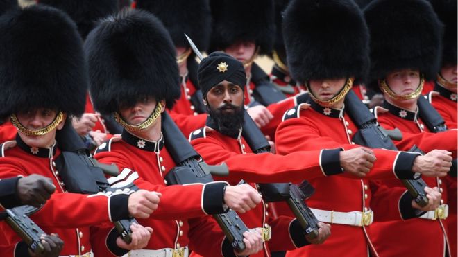 Sikh Coldstream Guard Makes History at Queen’s Official Birthday Parade