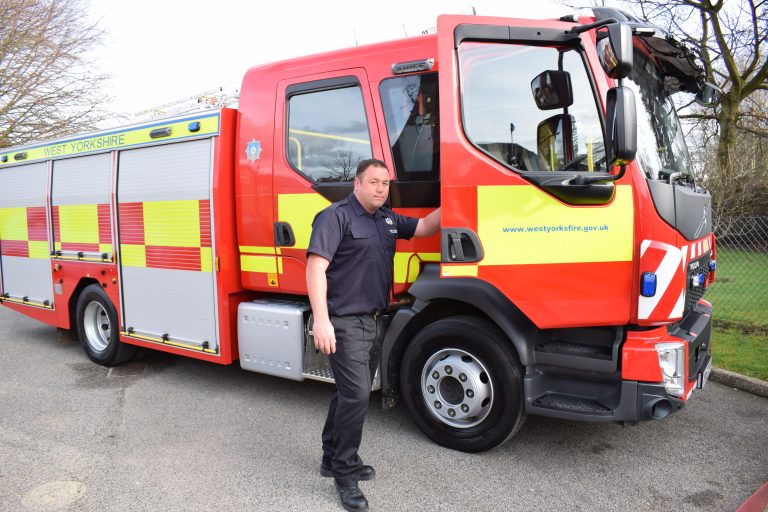 Firefighter Valentine encourages others to show the love for their local community