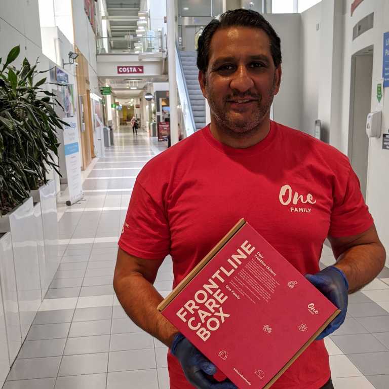 Former England Rugby league player pledges to raise money for care boxes for medical staff during pandemic