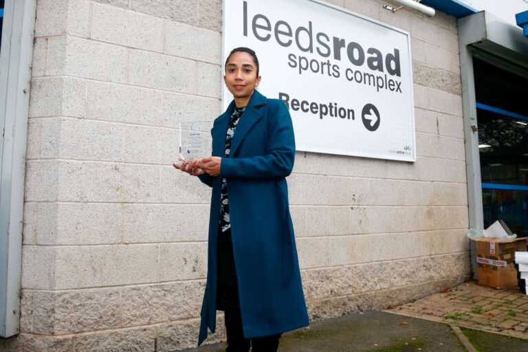 Award recognition for director getting young South Asian women into sport