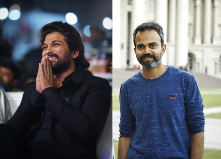 Allu Arjun spotted discussing a new project with KGF director Prashanth Neel