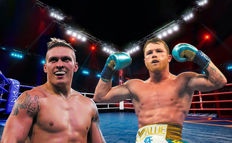 Oleksandr Usyk could face Canelo in the future