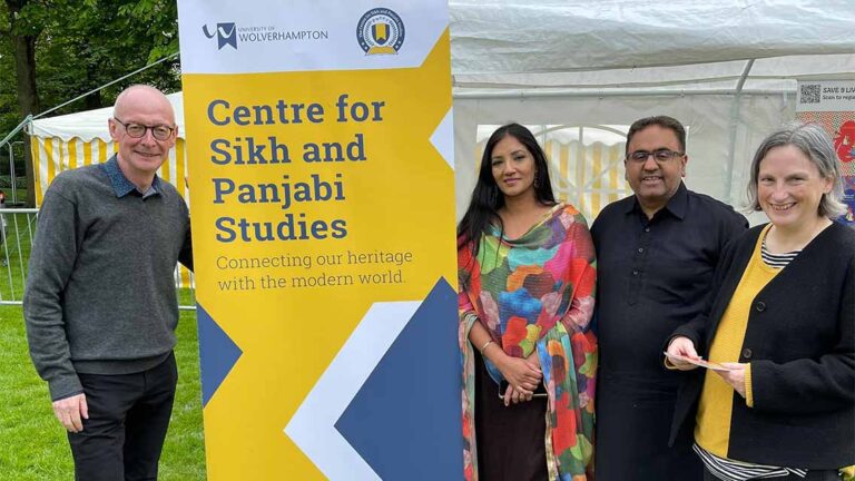 A West Midlands University and Centre for Sikh and Punjabi Studies uses art to raise awareness of organ donations