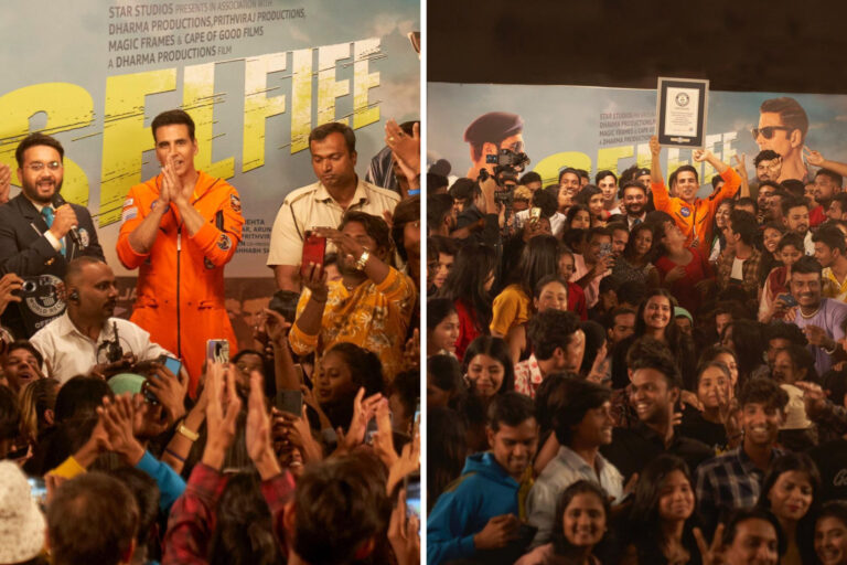Akshay Kumar breaks Guinness World Record for most selfies taken in 3 minutes!