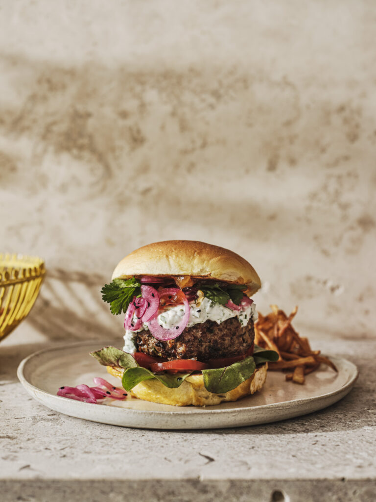 RECIPE: The Kashmiri Kebab Burger