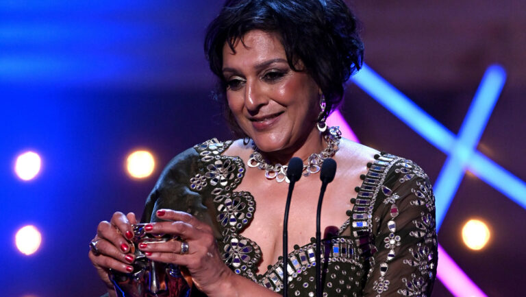 2023 BAFTA TV Awards: Meera Syal calls for more diversity in TV industry as she accepts Lifetime Achievement Award.