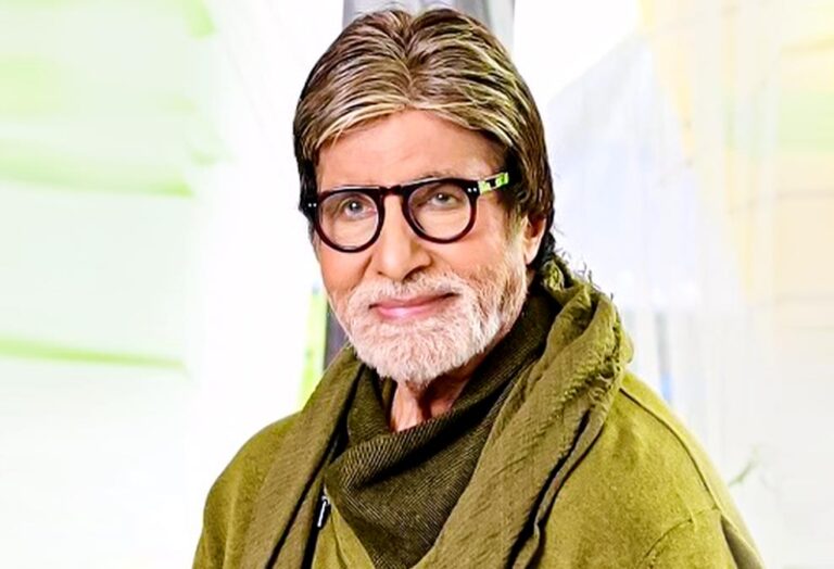 Amitabh Bachchan moved to tears after watching ”Ghoomer” starring Abhishek Bachchan