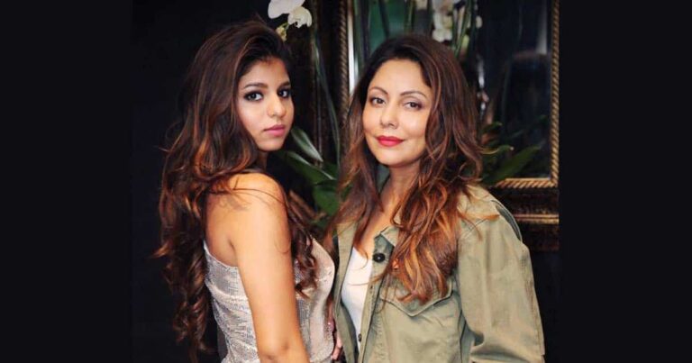 Gauri Khan beaming with pride as she admires Suhana Khan at a recent event