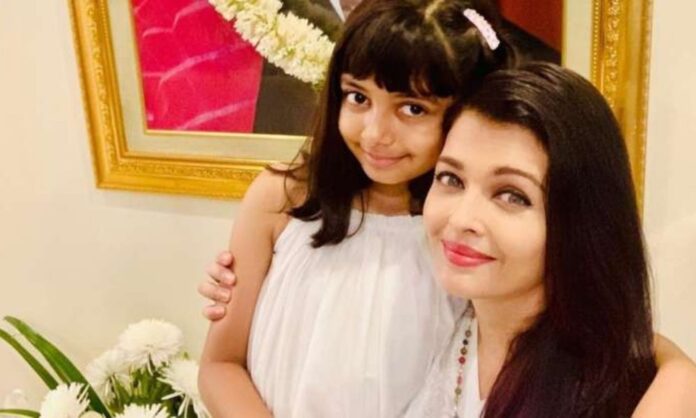 Aishwarya Rai with Daughter