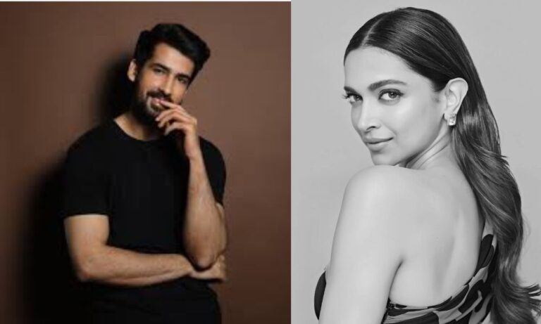 Dhairya Karwa and Deepika Padukone