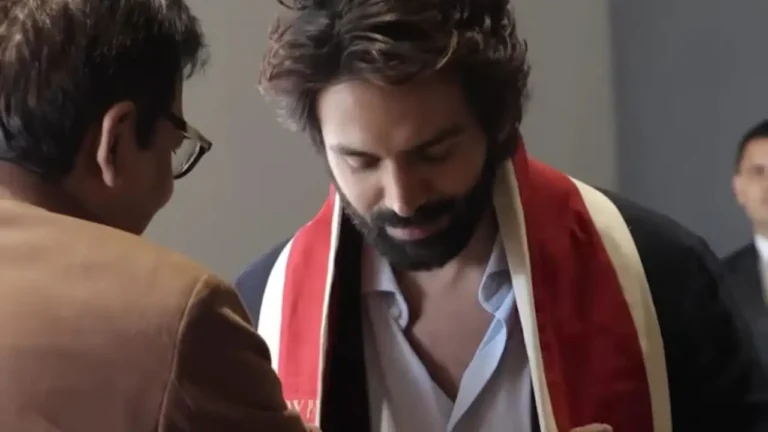 Kartik Aaryan honoured with degree over a decade after enrolling: “What a journey it’s been”