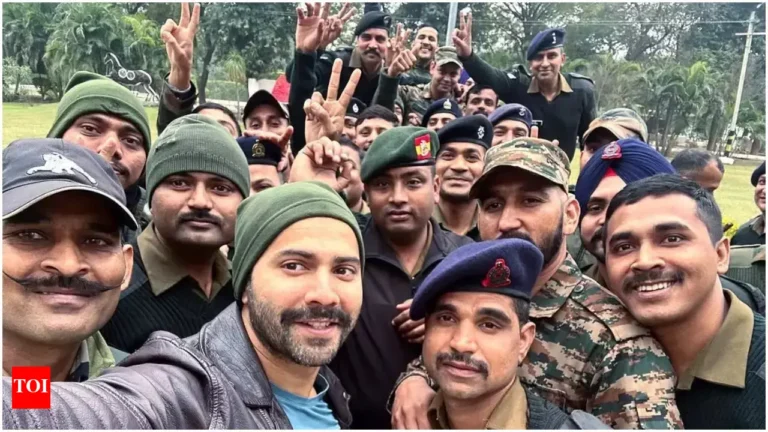 Varun Dhawan preps for Border 2, celebrates Army Day with soldiers