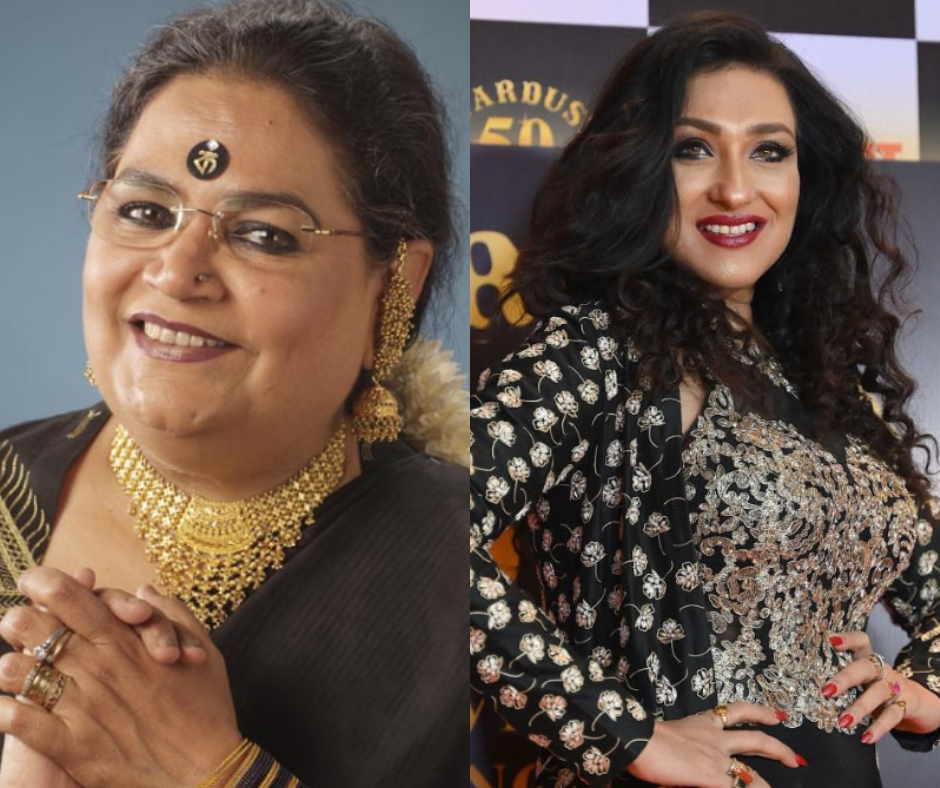 Usha Uthup and Rituparna Sengupta