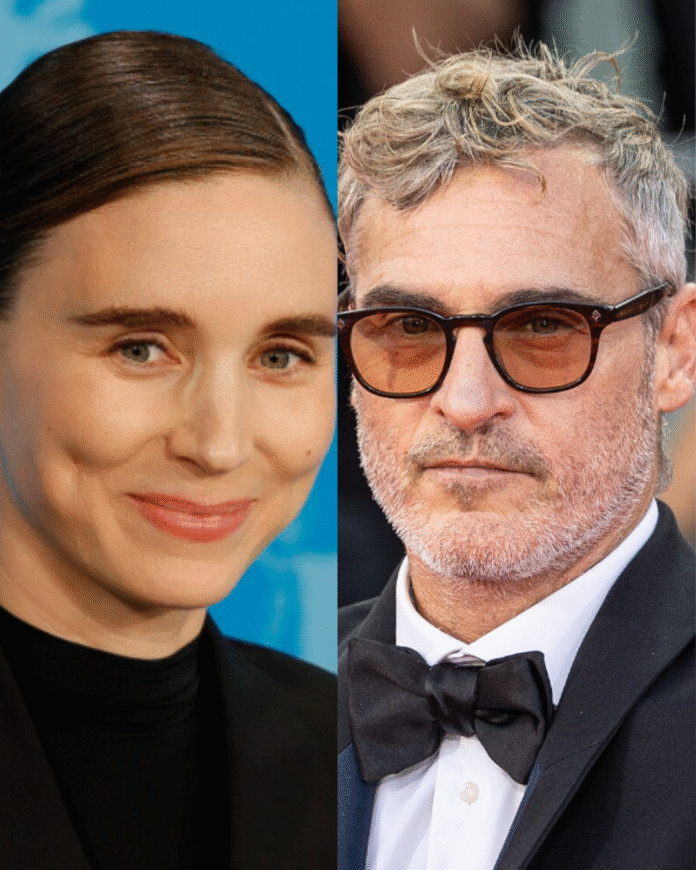 L-R Rooney Mara and Joaquin Phoenix Images: Wikipedia