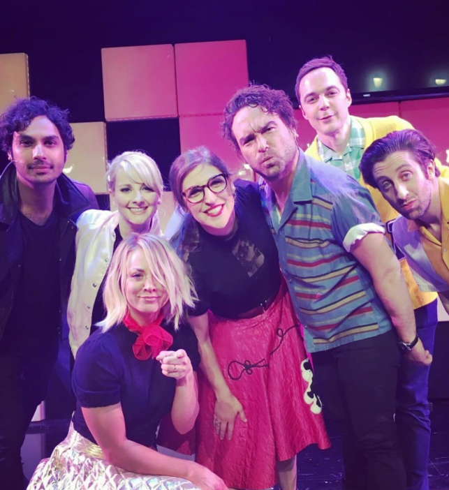 Melissa Rauch’s 2016 camera roll is all about the ‘Big Bang Theory’ set