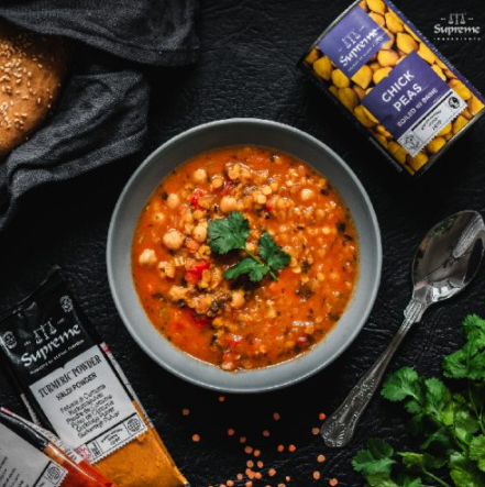 RECIPE: Harira Soup with Moroccan Bread