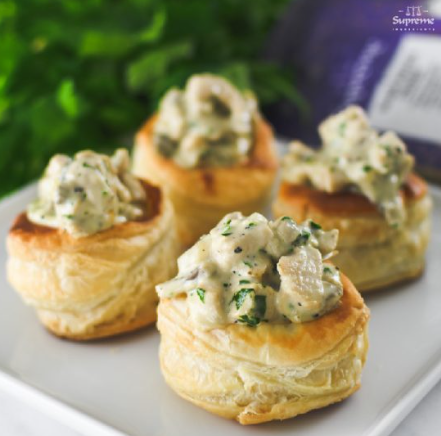 RECIPE: Chicken & Mushroom Vol-Au-Vents