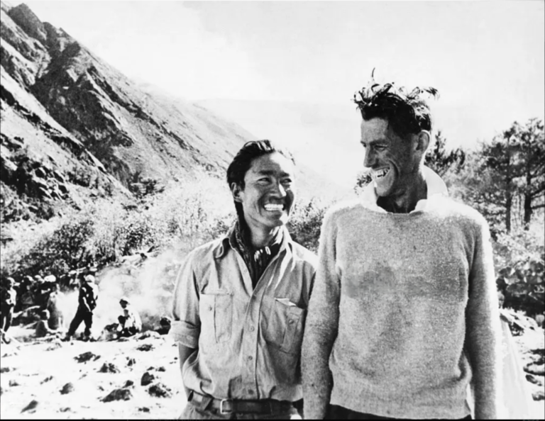 The man who first conquered Everest is finally getting his own biopic
